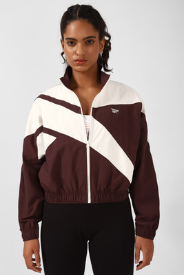 REEBOK Full Sleeve Colorblock Women Jacket