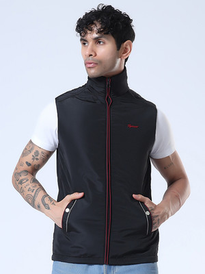 Spirit Sleeveless Solid, Printed Men Jacket