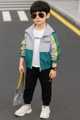 ROXFID Full Sleeve Colorblock Boys Jacket