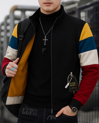 FUTSE PENO Full Sleeve Colorblock Men Jacket