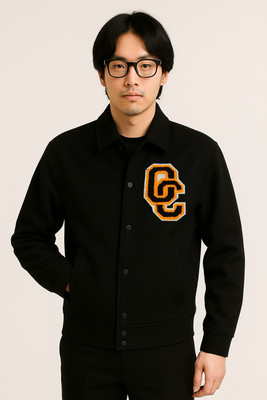 Damler Trend Full Sleeve Solid, Applique Men Jacket