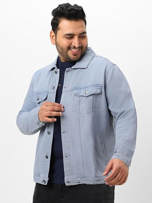 METRONAUT Full Sleeve Solid Men Denim Jacket
