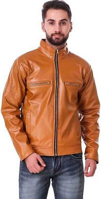 Reksans Full Sleeve Solid Men Jacket