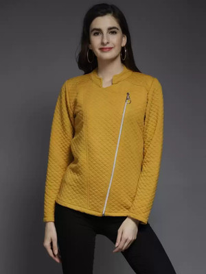 TANDUL Full Sleeve Self Design Women Jacket