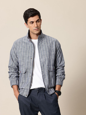 Mr Bowerbird Full Sleeve Striped Men Jacket
