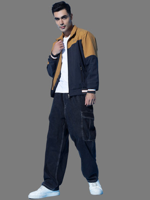 ChicCloset Full Sleeve Colorblock Men Jacket