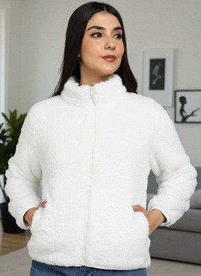 Moshe Full Sleeve Self Design Women Jacket