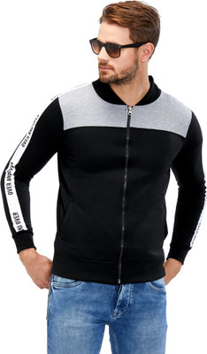 MANIAC Full Sleeve Self Design Men Jacket