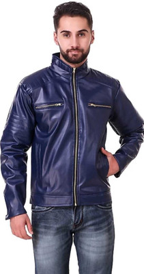 Rozebee Full Sleeve Self Design Men Jacket