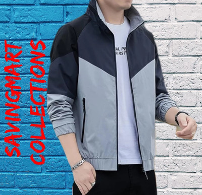 SAVINGMART COLLECTIONS Full Sleeve Colorblock Men Jacket