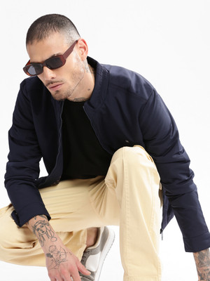 SHOWOFFFF Full Sleeve Solid Men Jacket
