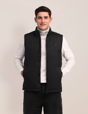U.S. POLO ASSN. Sleeveless Solid Men Jacket