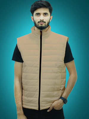 UNSULLY Sleeveless Colorblock Men Jacket