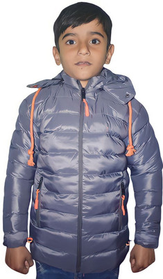 Gleaj Full Sleeve Solid Boys & Girls Jacket