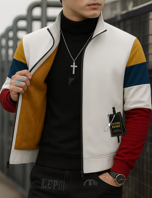 FUTSE PENO Full Sleeve Colorblock Men Jacket