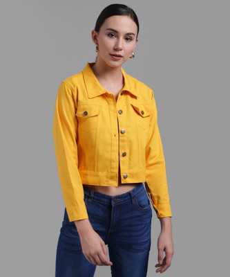 FUNDAY FASHION 3/4th Sleeve Solid Women Jacket