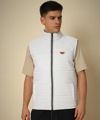 HEMLOCK Sleeveless Solid Men Jacket