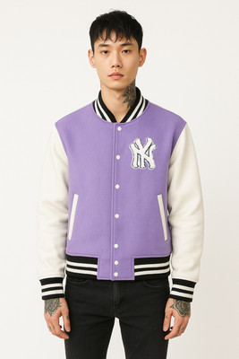 Damler Trend Full Sleeve Colorblock Men Jacket