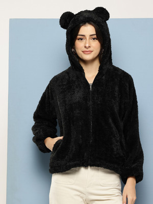 METRONAUT Full Sleeve Self Design Women Jacket