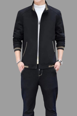 BUGRASI TRADERS Full Sleeve Solid Men Jacket