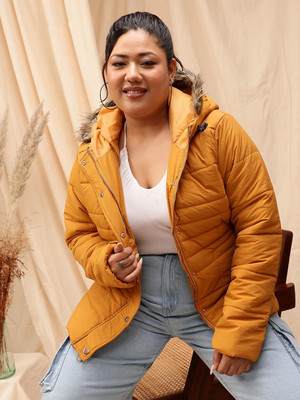 CURVY STREET Full Sleeve Solid Women Jacket