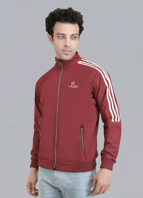 Yaqr Full Sleeve Solid Men Jacket