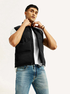 LEVI'S Sleeveless Solid Men Jacket