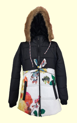 AD & AV Full Sleeve Printed Girls Jacket