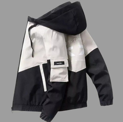 PESCHET Full Sleeve Printed, Colorblock Men Jacket
