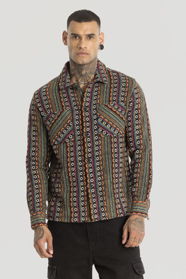 Snitch Full Sleeve Printed Men Jacket