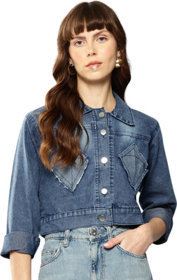 Aarika Full Sleeve Embellished Women Denim Jacket