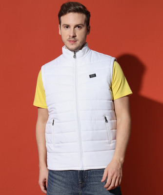 SEASER Sleeveless Printed Men Jacket