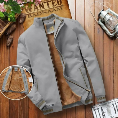 Tockcart traders Full Sleeve Solid Men Jacket