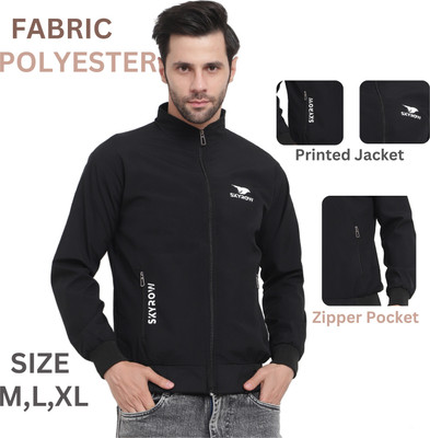 skyrow Full Sleeve Printed Men Jacket