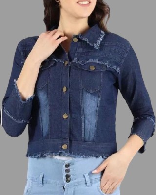 Eliq Full Sleeve Solid Women Denim Jacket