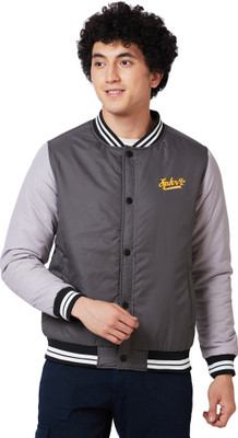 Spykar Full Sleeve Solid Men Jacket