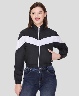 Blessed Fashion Hub Full Sleeve Striped Women Jacket