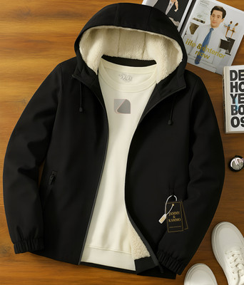 Jammy & Kammo Full Sleeve Solid Men Jacket