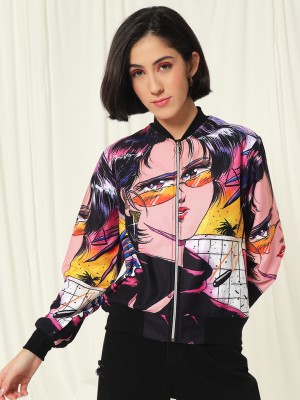 TANDUL Full Sleeve Printed Women Jacket