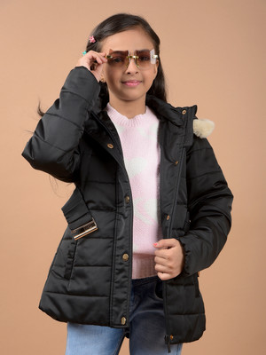 CRIMSOUNE CLUB Full Sleeve Solid Girls Jacket