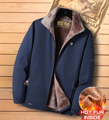 JAMMYandKAMMO Full Sleeve Solid Men Jacket
