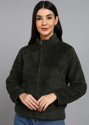 Alan Jones Full Sleeve Self Design Women Jacket