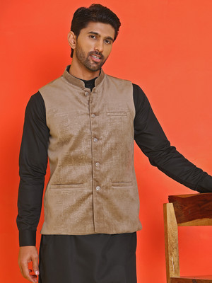 ANOUK Sleeveless Solid Men Jacket