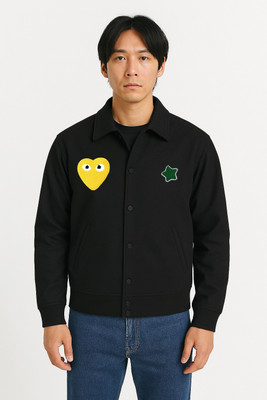 Oiin Full Sleeve Applique Men Jacket