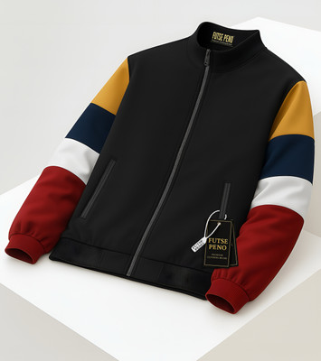 FUTSE PENO Full Sleeve Solid, Colorblock Men Jacket