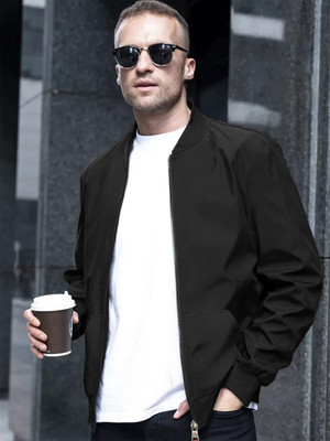 Leotude Full Sleeve Solid Men Jacket