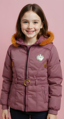 SVM FASHION Full Sleeve Solid Girls Jacket