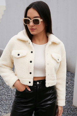 HRG Full Sleeve Self Design Women Jacket