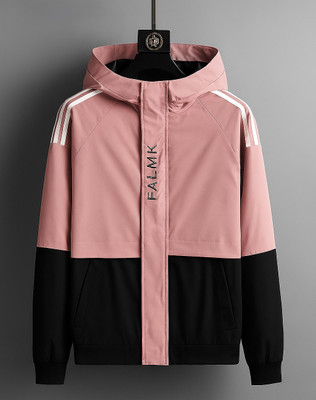 Plus91 Full Sleeve Printed, Colorblock Men Jacket