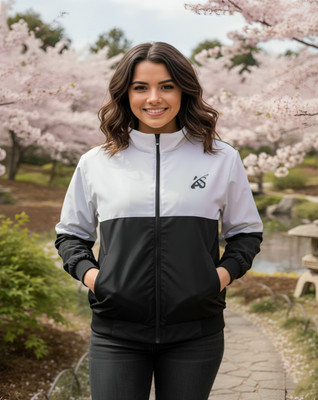 MAYKR Full Sleeve Colorblock Women Jacket